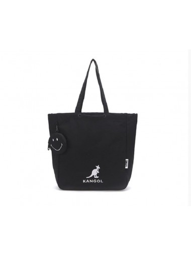 Kangol x Smiley Shopper Bag- Black 8009